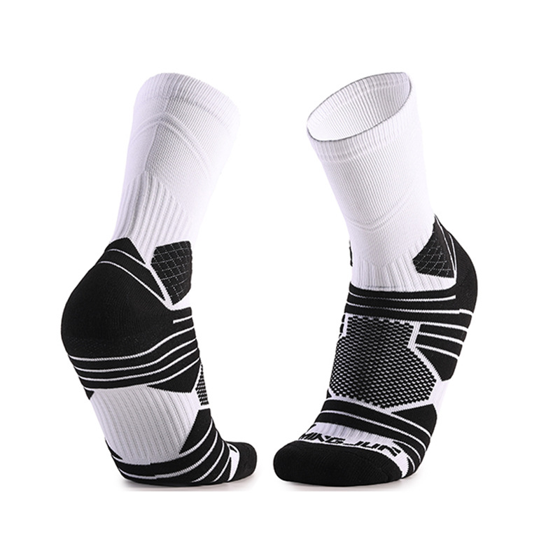 Male Female Basketball Socks Thick Towel Bottom Sweat Socks Sports Non-slip Comfort Crew Socks Factory Compression Scoks